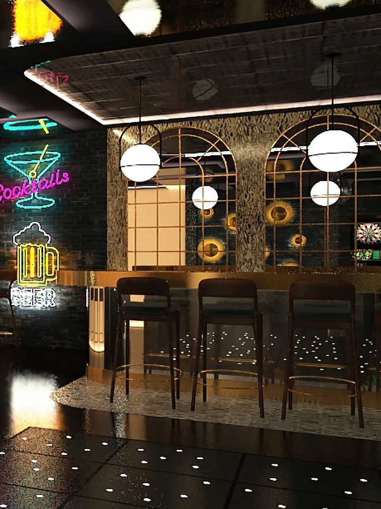 Modern bar nightlife interior — Ariana Designs & Interiors, Suncadia