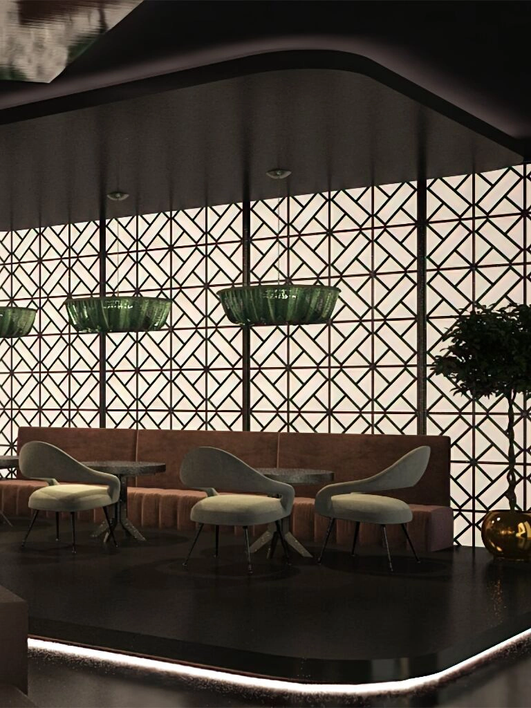 Sophisticated dining space — Ariana Designs & Interiors, Suncadia home