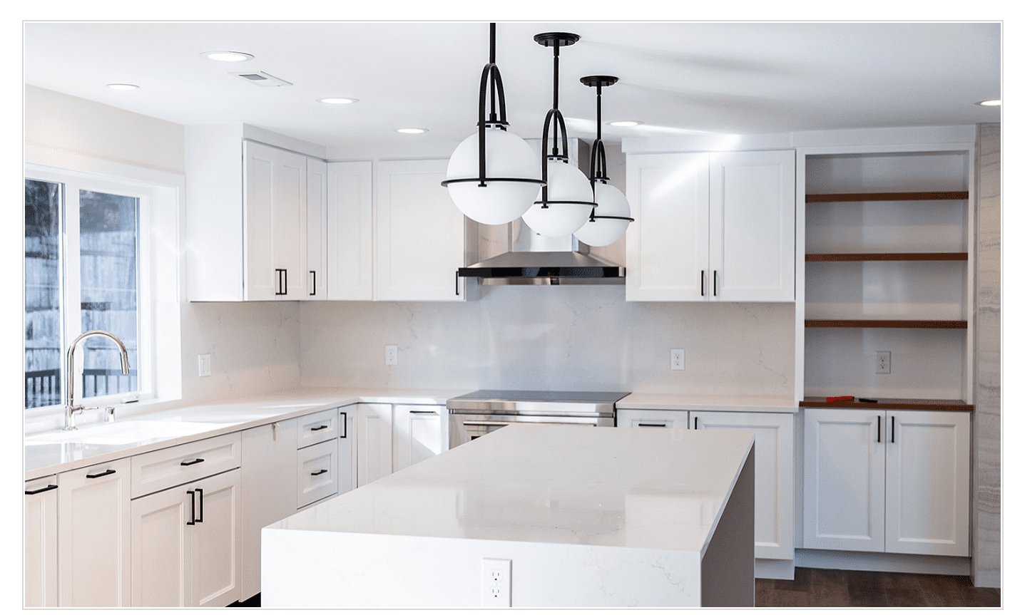 Kitchen design overview — Kirkland Home, Ariana Designs