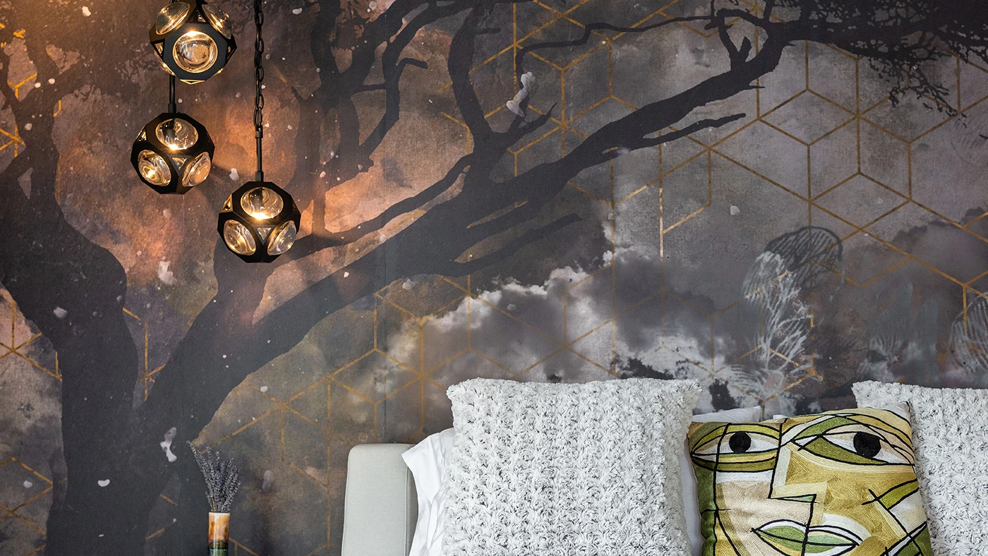 Modern interior abstract design luxury bathroom — Ariana Designs
