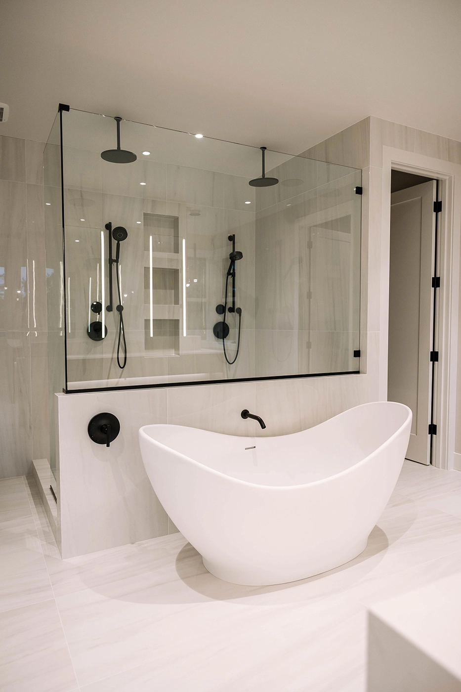 Luxury bathroom interior