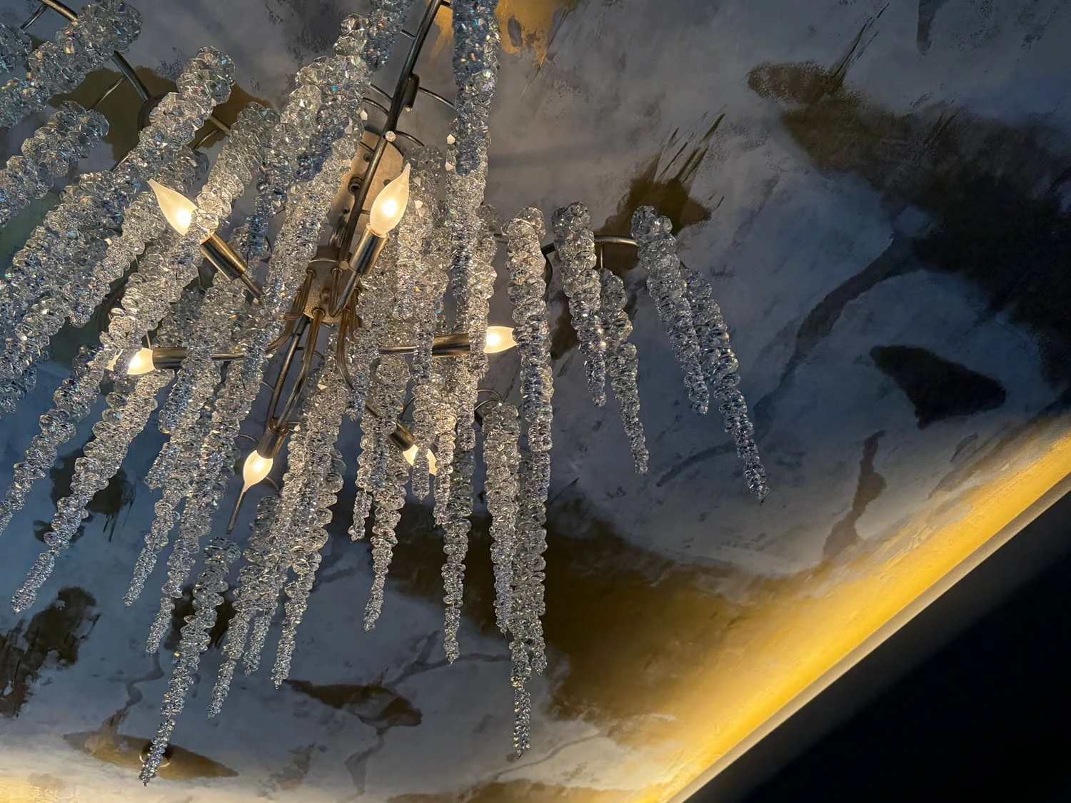 Custom bedroom chandelier — Ariana Designs, Seattle