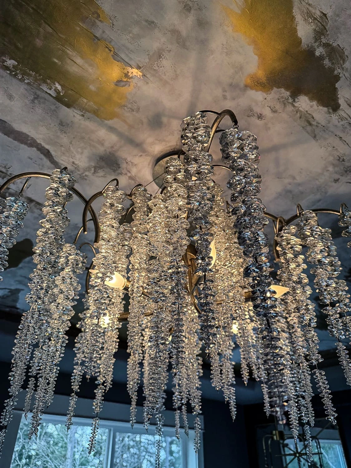 Elegant chandelier bedroom — Ariana Designs, Seattle