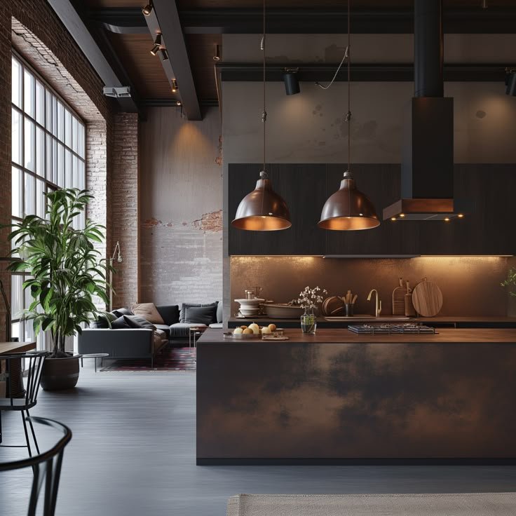 Industrial Transitional — Ariana Designs & Interiors