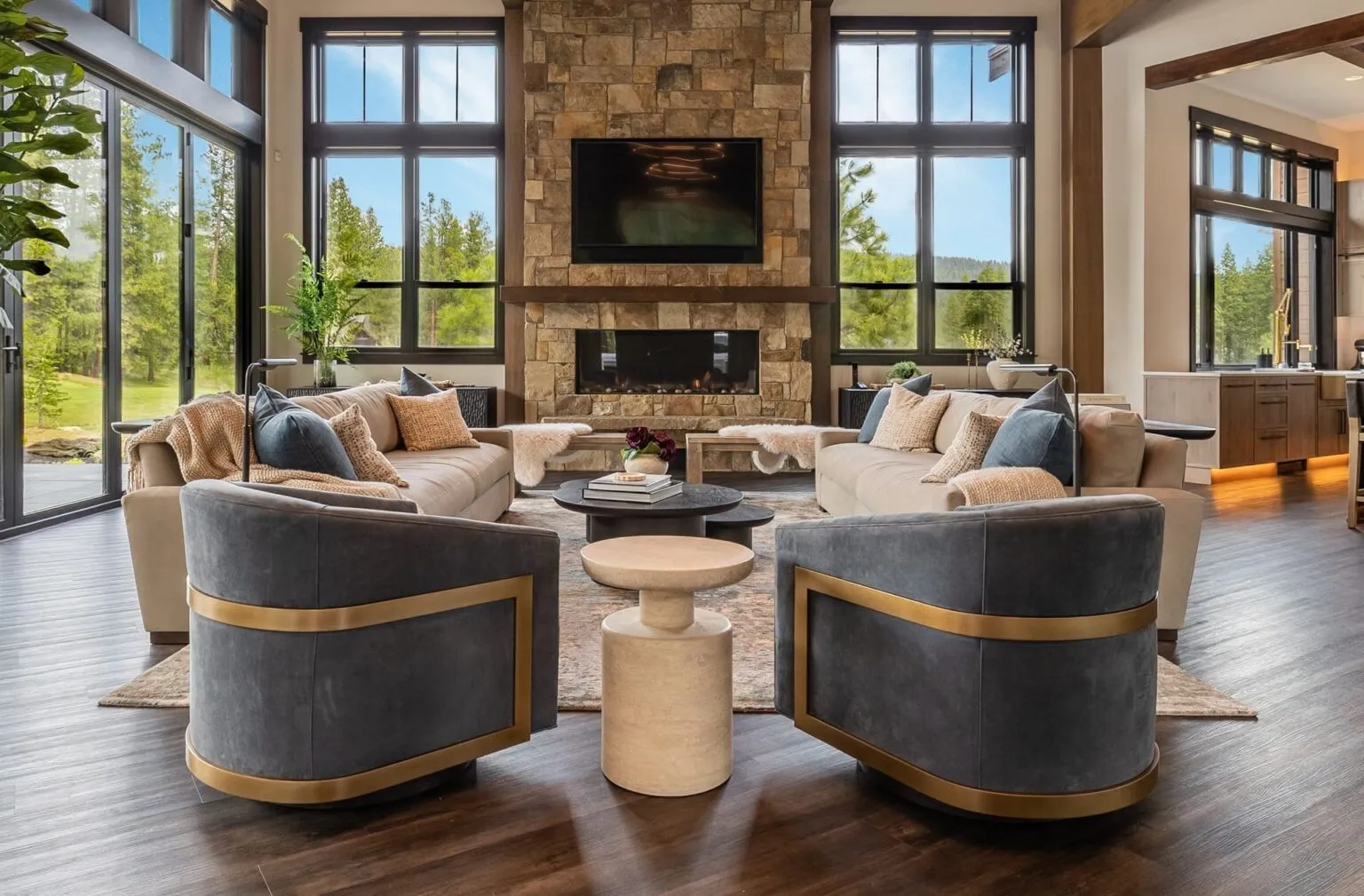 Interior Designer Yarrow Point WA Living Room Design by Ariana Designs Interiors — Ariana Designs and Interiors